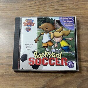 Backyard soccer Junior sports MLS edition Shelf197 VINTAGE PC Game ML276